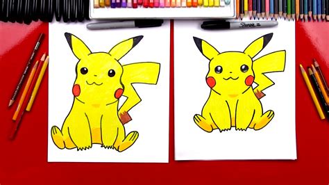 directed drawing for kids pikachu|How to Draw Pikachu .